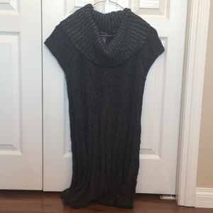 Style&co dress w/ sparkle collar Black Size SP EUC